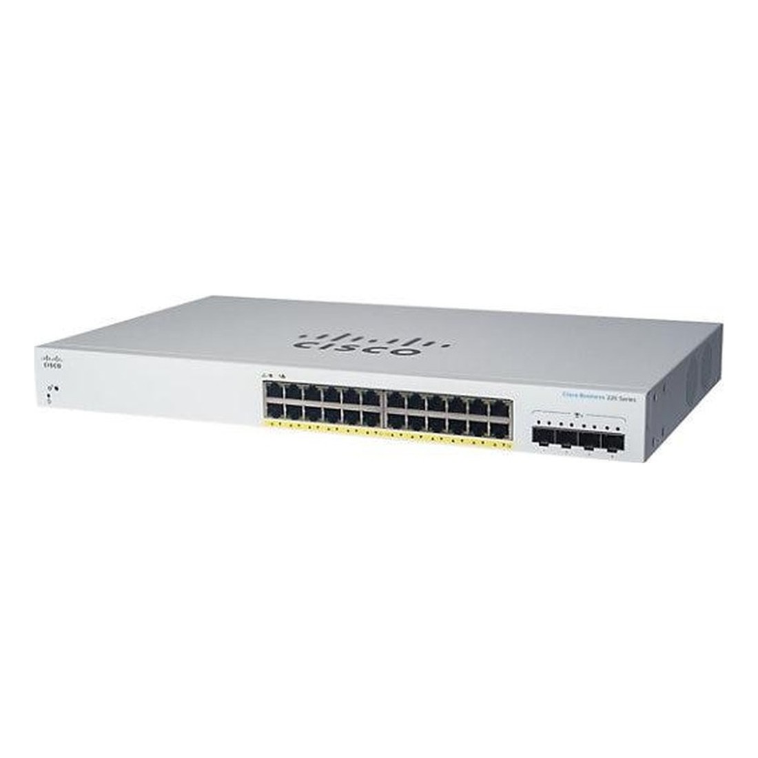Switch Cisco 24 PoE+ ports 195W, 4 Gigabit SFP _ CBS250-24P-4G-EU