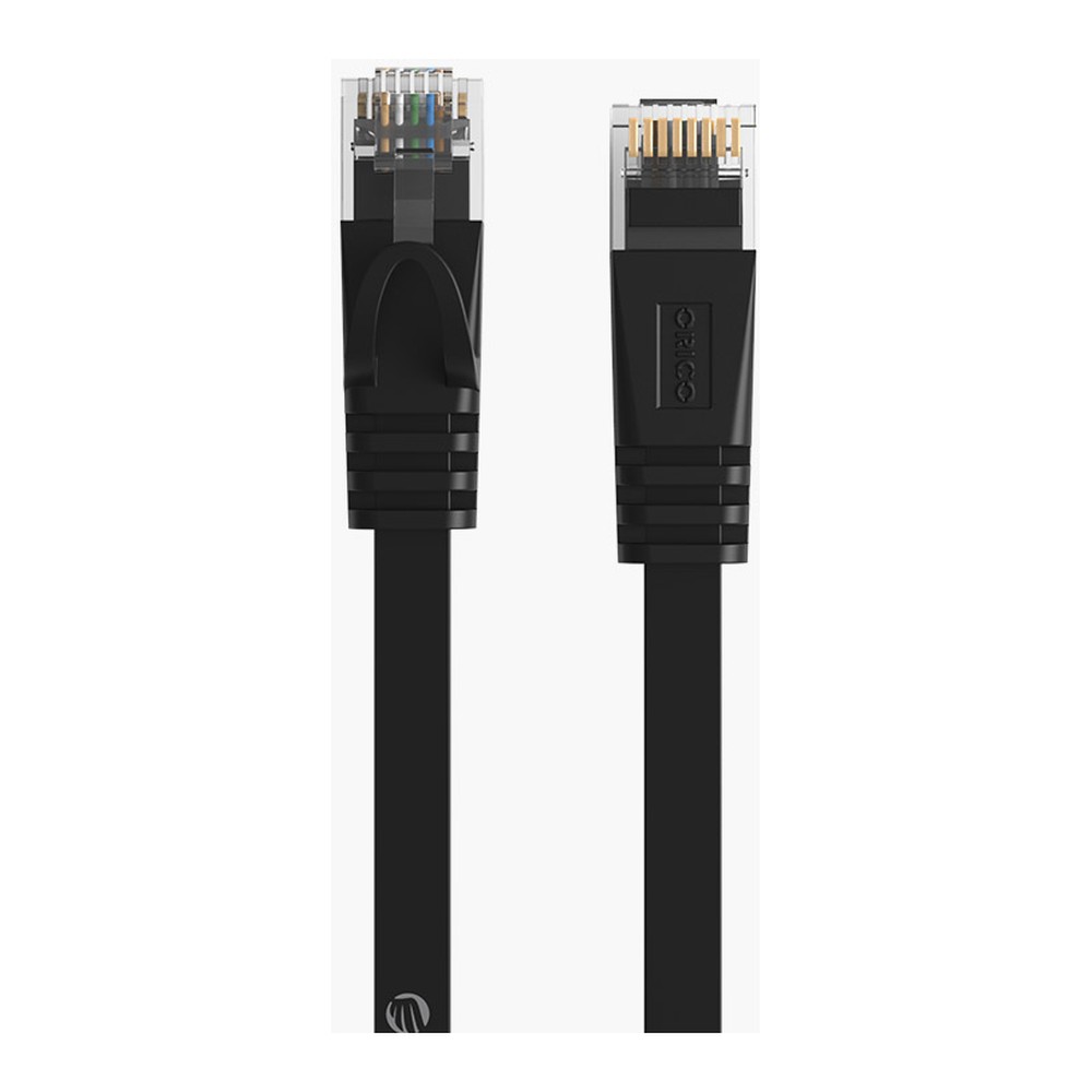 Cáp mạng Orico PUG-C6B-20-BK 2m 32AWG dây dẹt