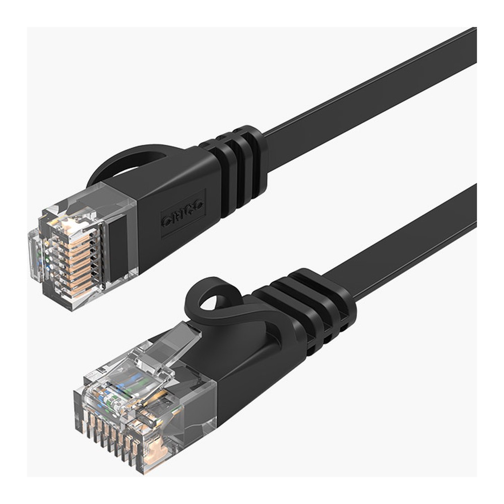 Cáp mạng Orico PUG-C6B-20-BK 2m 32AWG dây dẹt 2
