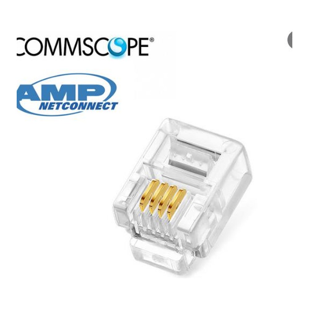Hạt mạng dây thoại AMP RJ11