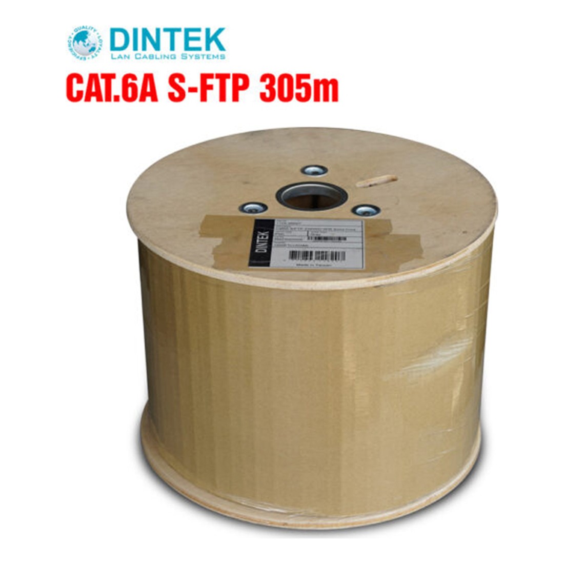 Cáp mạng Dintek CAT.6A S-FTP 305m (1105-06027)