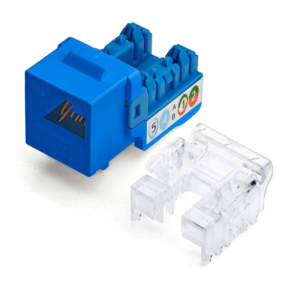 Nắp chụp và chốt gài chống thoát cho đầu RJ45 Dintek PowerMAX Cat.6 ezi-LOCK locking & boot