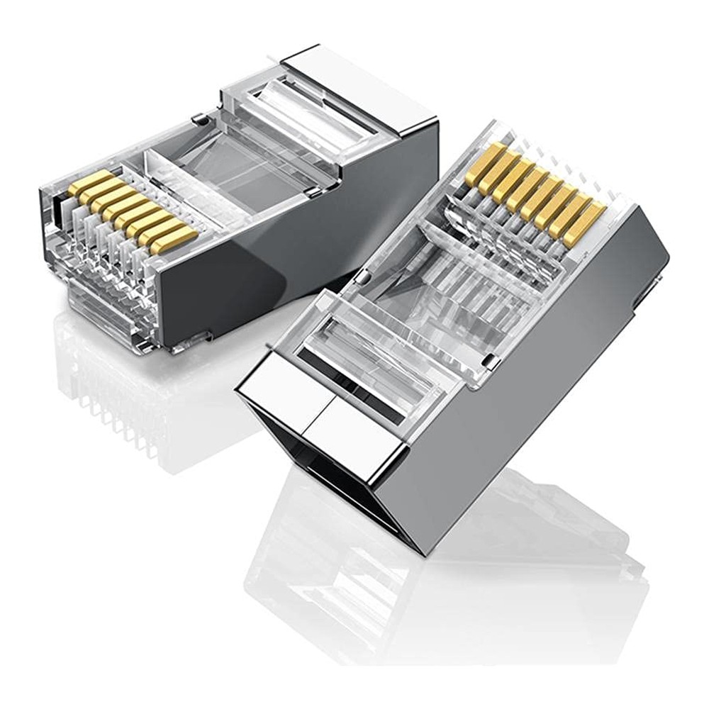 Hộp 100 Cái Đầu Bấm Mạng Ugreen RJ45 CAT6 50248 - Hàng Chính Hãng