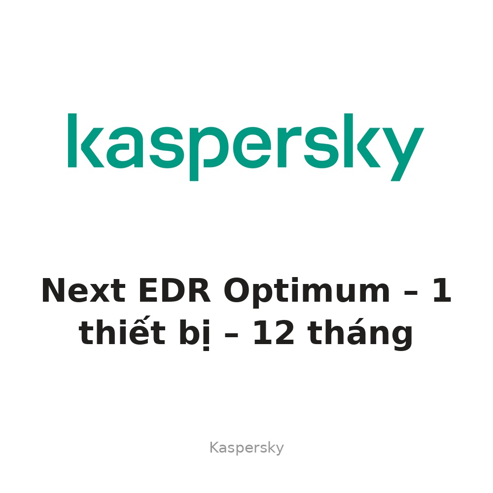 Phần mềm diệt virus Kaspersky Next EDR Optimum (1 thiết bị/12 tháng)