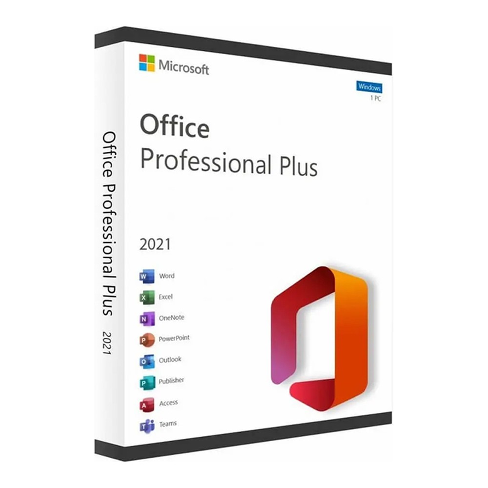 Phần mềm Office Professional Plus 2021 English APAC EM Medialess 269-17185