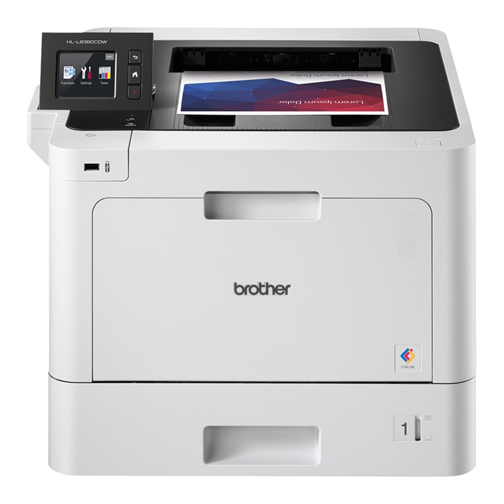 Máy in Laser màu Brother HL-L8360CDW (In đảo mặt| A4| A5| USB| LAN| WIFI)