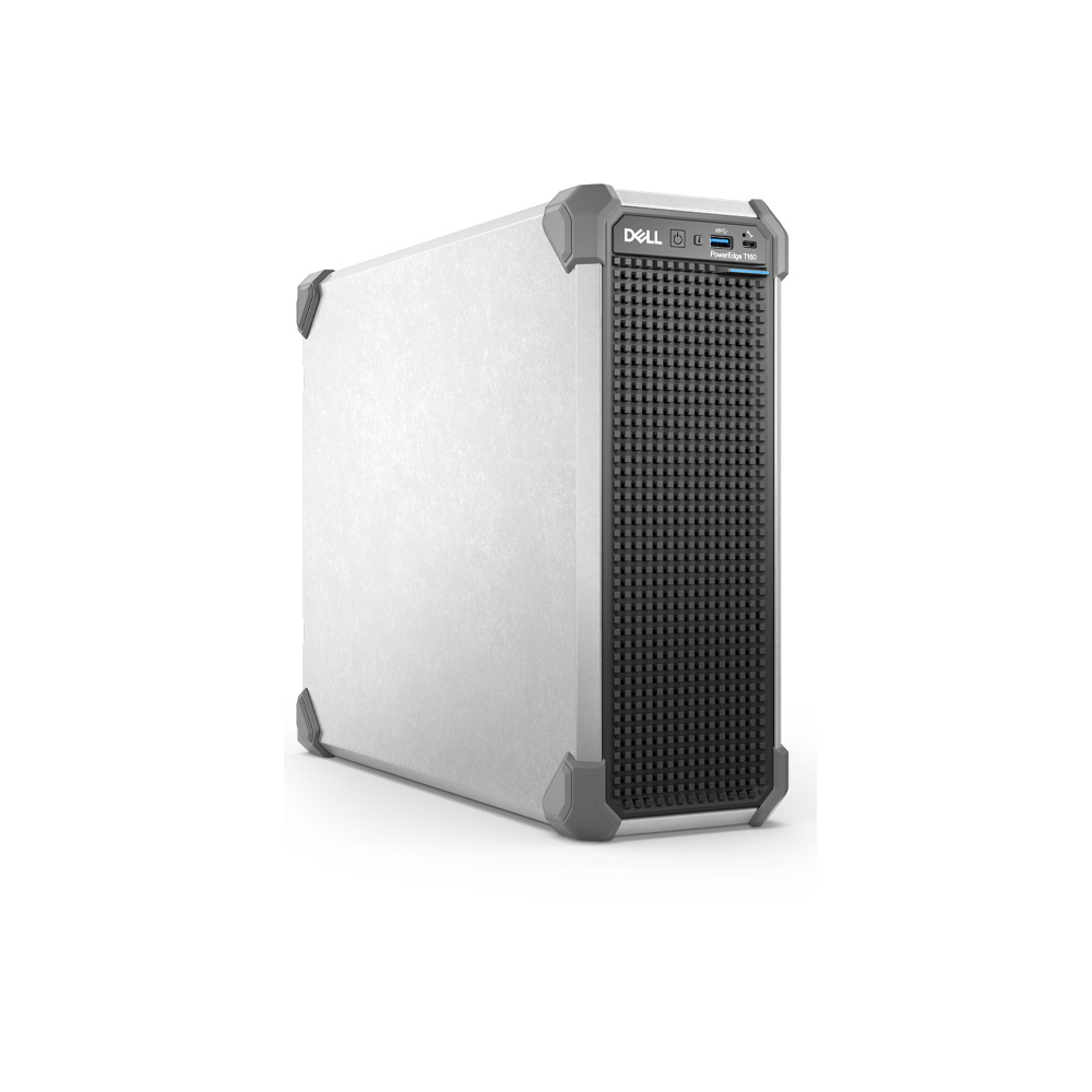 Máy chủ Dell PowerEdge T160 42SVRDT1601B (Intel Xeon E-2414 2.6G | 16GB Ram | 2TB HDD | iDRAC9, Basic 16G | PERC H755 | Powercord | BC5720DP 1GbE LOM | DVD-ROM EXT | PSU 300W | 3Years)