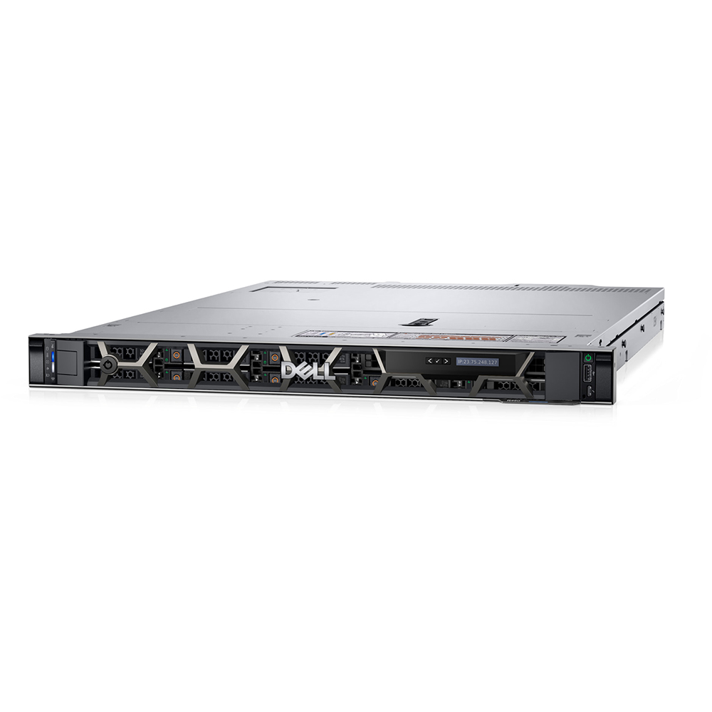Máy chủ Dell PowerEdge R450 42SVRDR450-702 (Intel Xeon Silver 4310 2.1G/16GB Ram/ 1.2TB HDD/PERC H755/iDRAC9, Enterprise 15G/BC5720DP 1GbE LOM/BC5720QP 1GbE OCP/HP PSU 1 x 600W/Jumper Cord/No Bezel/Rails/DVD-ROM EXT/3Years)
