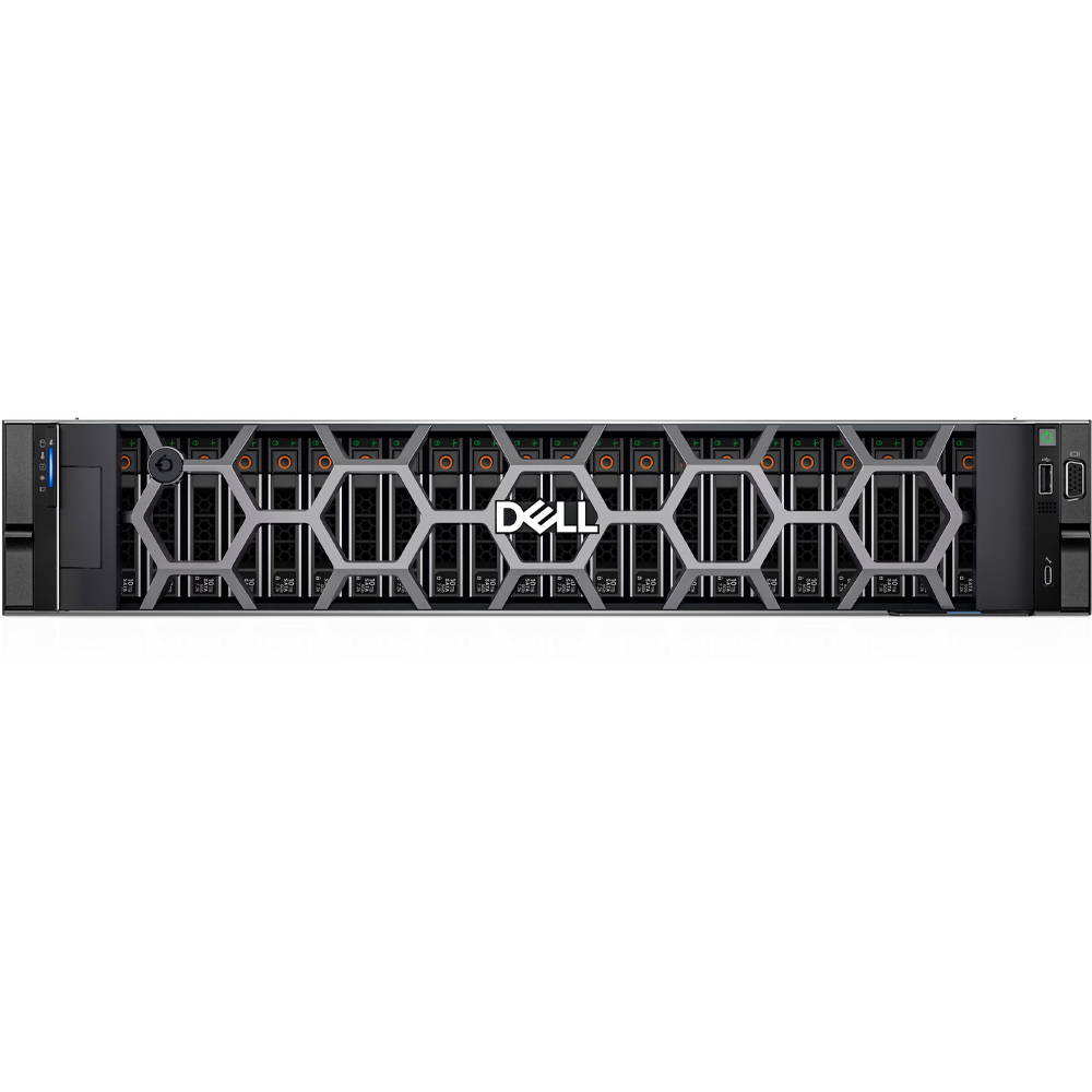 Máy chủ Dell PowerEdge R760 42SVRDR760-02A (Intel Xeon Silver 4510 2.4G | 16GB RDIMM | 1.2TB SAS | PERC H755 | iDRAC9 Ent | 2 x 1400W | BC5720 DP | BC57414 DP SFP | ProSupport 36M)