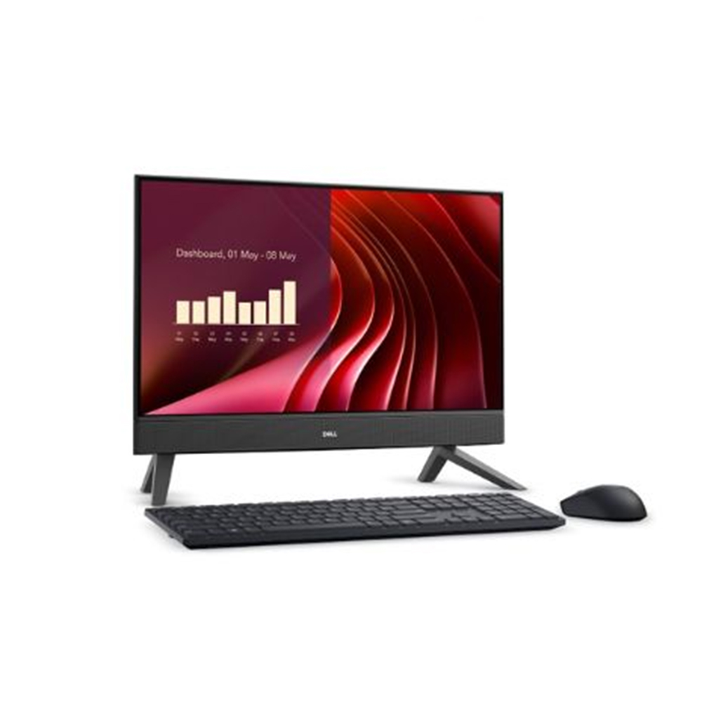 Máy tính bàn All in One Dell EC24250 DR93T7 (Intel Core 7 150U | 16GB | 512GB | 23.8FHD | SP/Camera | BT/KB/M | W11+OFFICE2024 | ĐEN | 1yr)