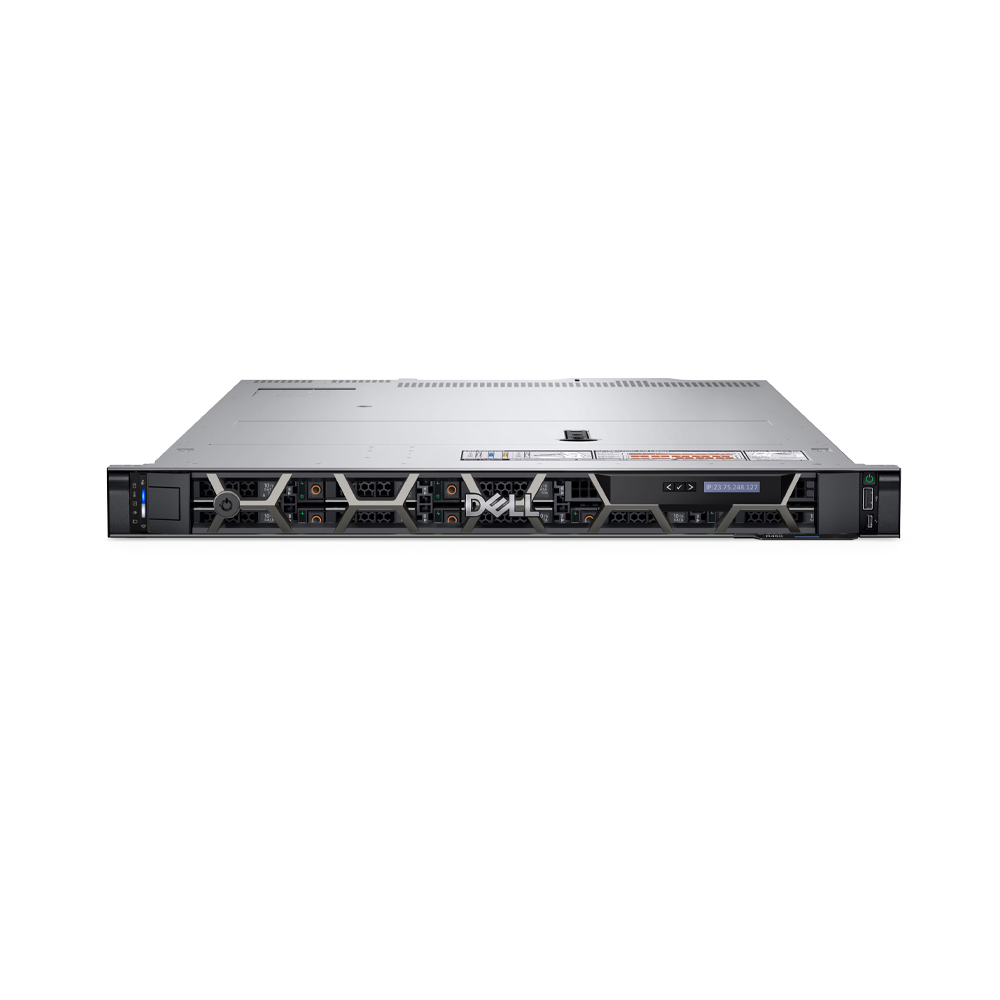 Máy chủ Dell PowerEdge R450 42SVRDR450-7A3 (1U rack server | Intel Xeon Silver 4310 2.1G | 16GB RAM | 4TB | DVD-ROM EXT | PSU 2x600W | PERC H755 | Rails | Bezel)
