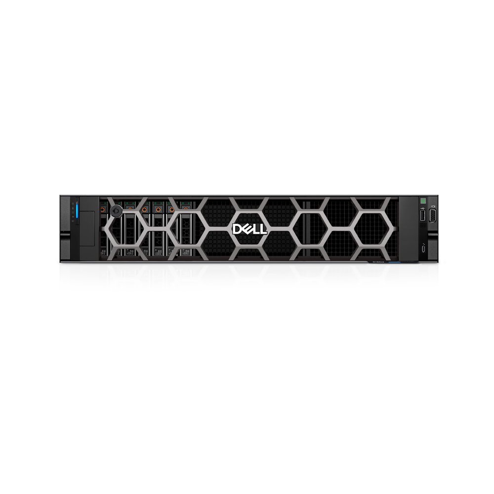 Máy chủ Dell PowerEdge R760xs 42SVRDR760-S10C (2U rack server | Intel Xeon Silver 4510 2.4G | 16GB RAM | 4TB SAS HDD | 2.4TB SAS HDD| PERC H755 | DHP PSU 2x800W | Rails | Bezel | 2xJumpercord)