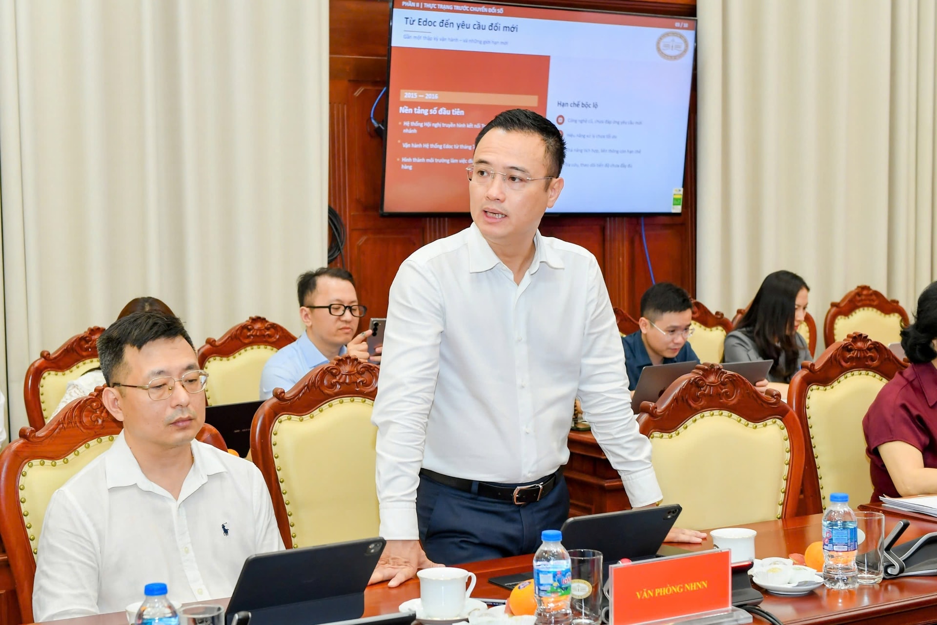 Ông Nguyễn Đình Vinh, Chánh Văn phòng NHNN (Ảnh: NHNN)
