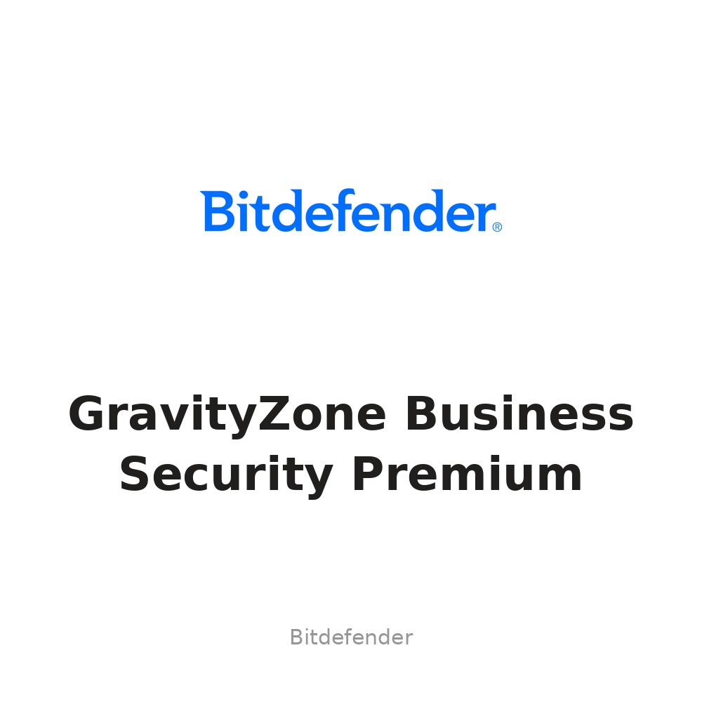 Phần mềm Bitdefender GravityZone Business Security Premium