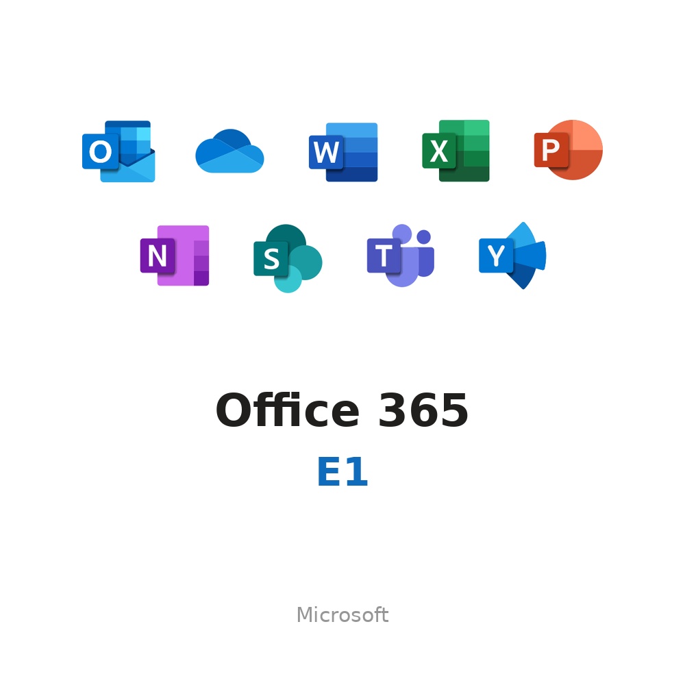 Phần mềm Microsoft Office 365 E1