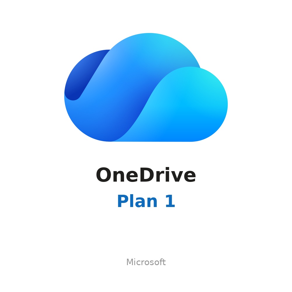 Phần mềm Microsoft OneDrive Online – Plan 1