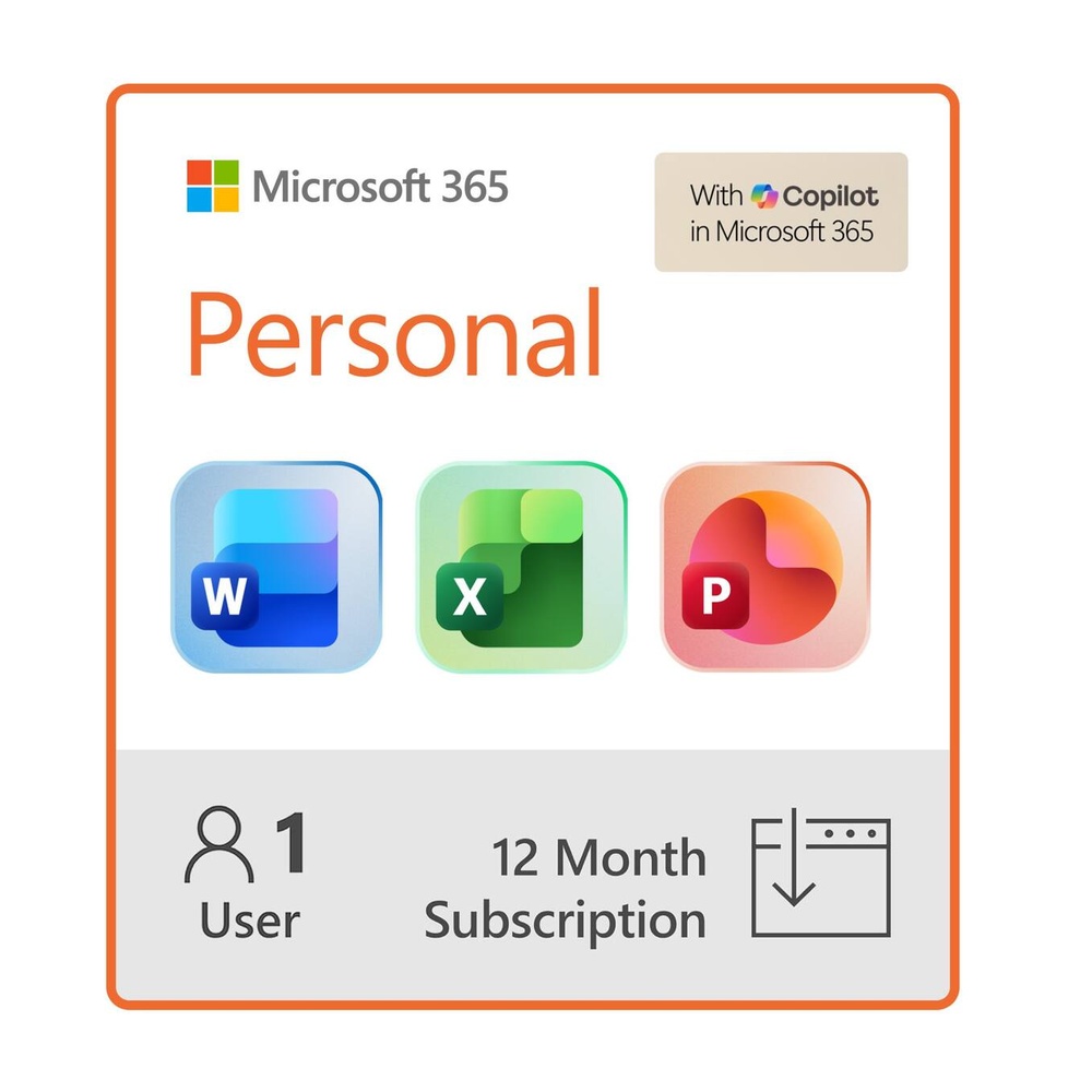 Phần mềm Microsoft 365 Personal – Bản quyền 1 năm – QQ2-00003