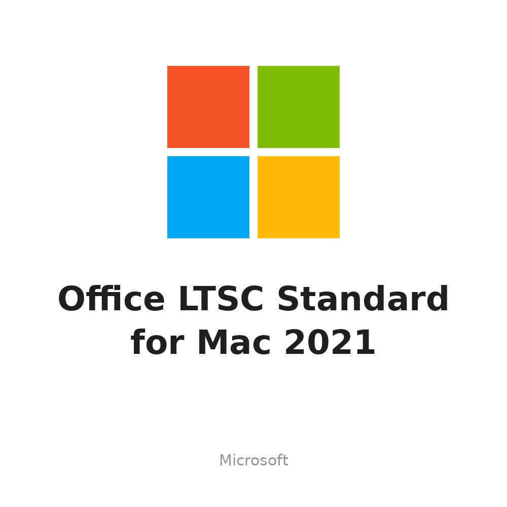 Phần mềm Microsoft Office LTSC Standard for Mac 2021
