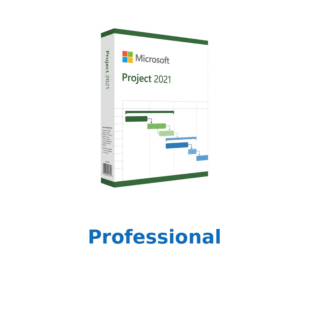 Phần mềm Microsoft Project Professional 2021