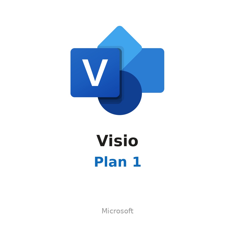 Phần mềm Microsoft Visio Plan 1