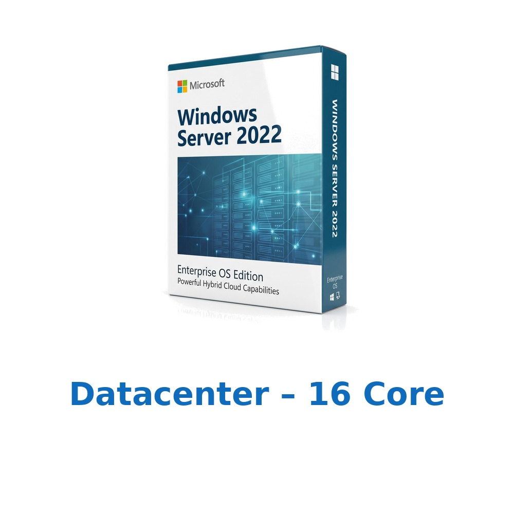 Phần mềm Microsoft Windows Server 2022 Datacenter – 16 Core