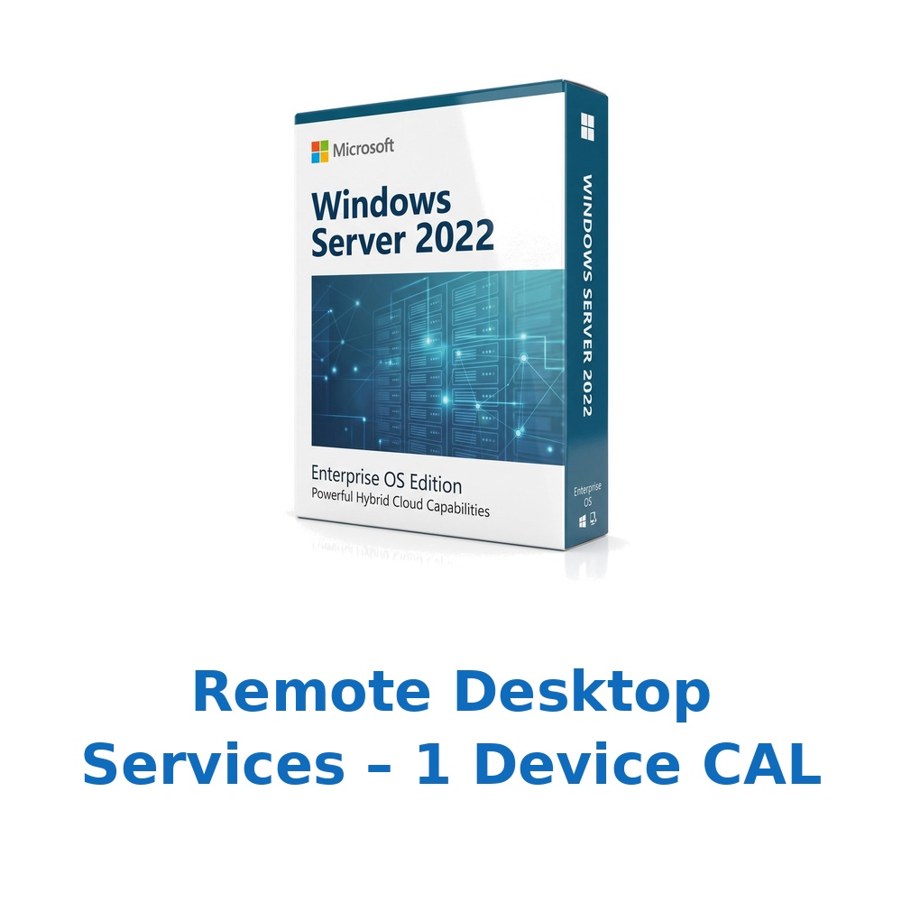 Phần mềm Microsoft Windows Server 2022 Remote Desktop Services – 1 Device CAL