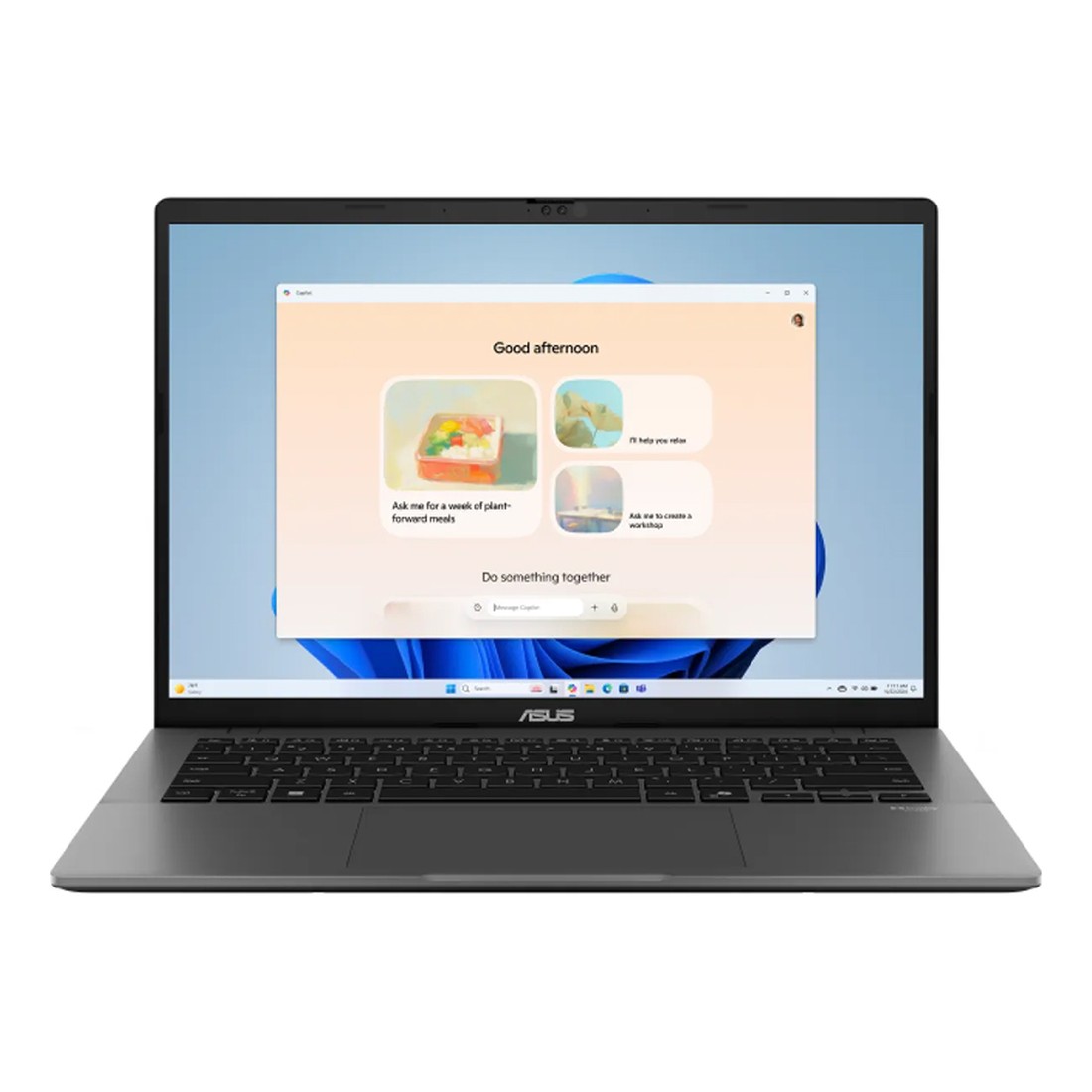 Laptop ASUS Vivobook S14 S3407CA-SF913W (Intel Core Ultra 5 Processor 225H | 16GB | 512GB | Intel Graphics | 14 inch WUXGA OLED | Win 11 | Xám
