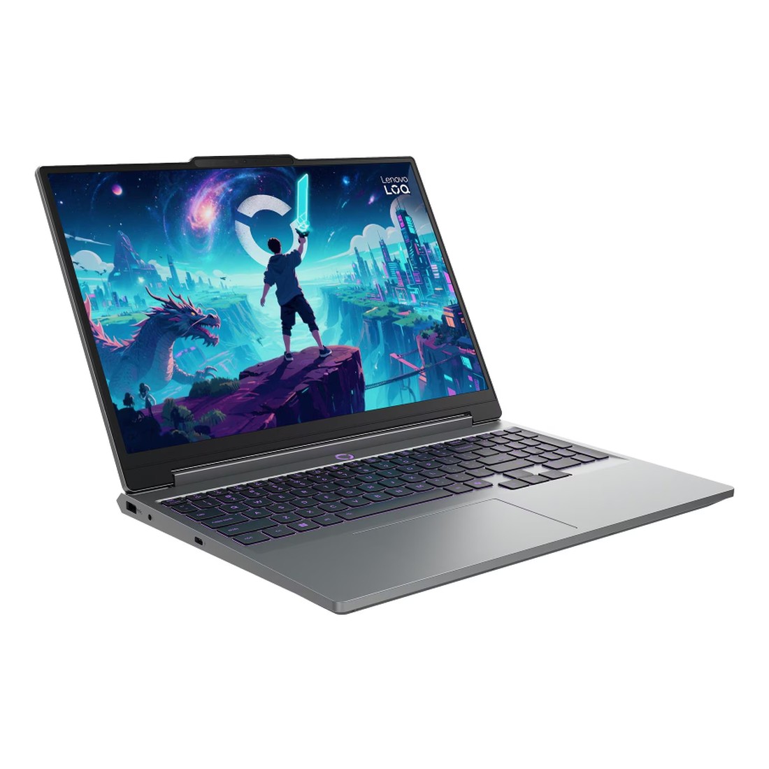 Laptop Lenovo LOQ 15IPH11 83SL000LVN (Core Ultra 7 356H | 16GB | 512GB | RTX 5060 | 15.3 inch WUXGA 165Hz | Win 11 | Xám)