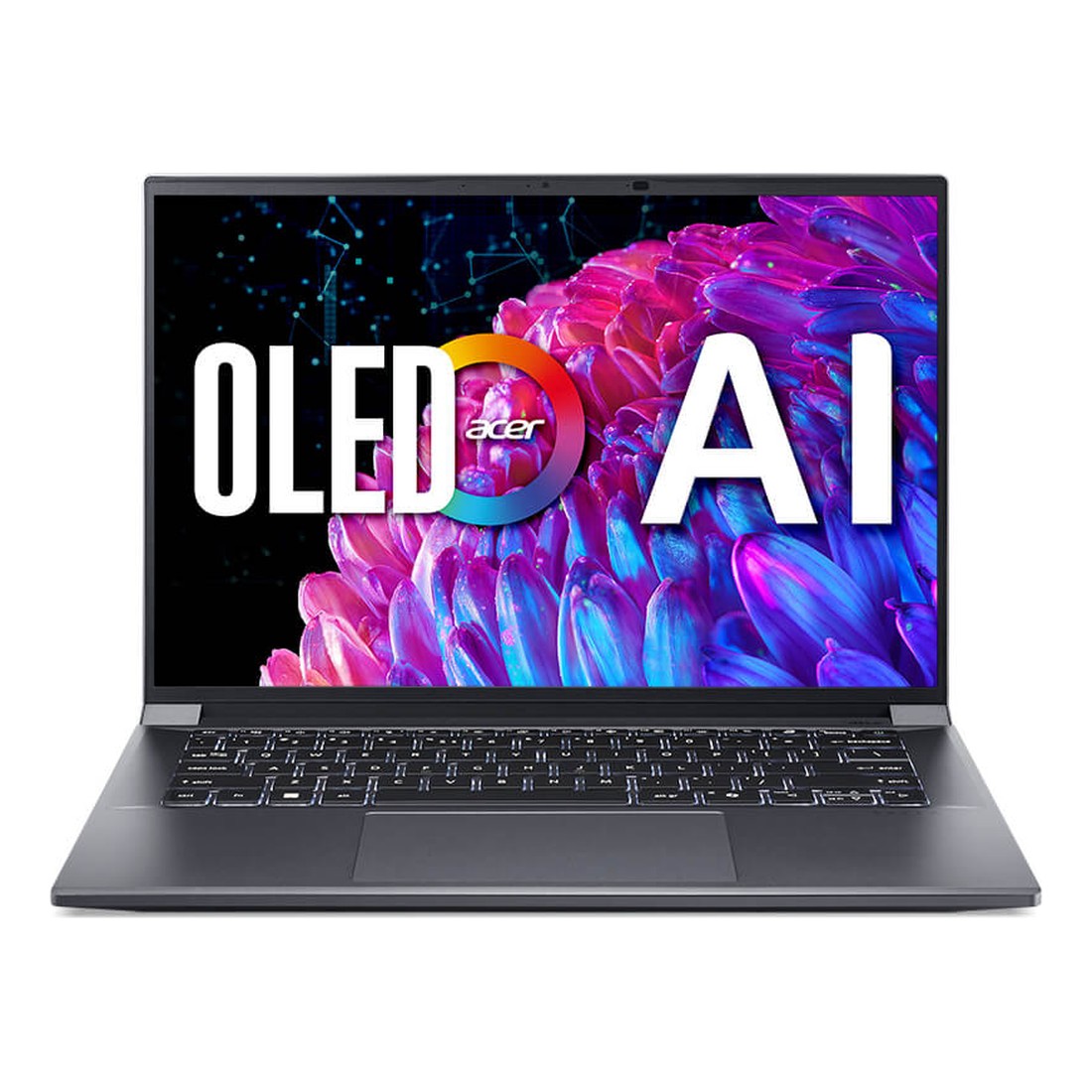 Laptop Acer Swift X 14 AI SFX14-72G-708X (Intel Core Ultra 7 155H | 32GB | 1TB | RTX 4060 | 14 inch 2.8K OLED | Win 11 | Xám)