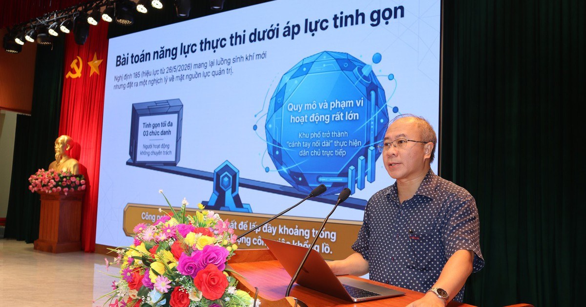 Giới thiệu giải pháp quản lý khu phố trên môi trường số