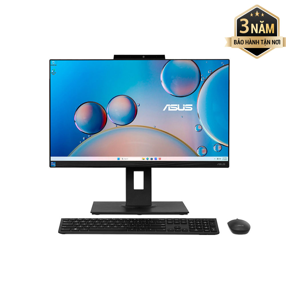 Máy tính để bàn All in one Asus A5402WVAT-BA024W (Intel Core i5-1340P | 16GB | 512GB | Inten Iris Xe | 23.8 inch FHD | Cảm ứng | Win 11 | Đen)