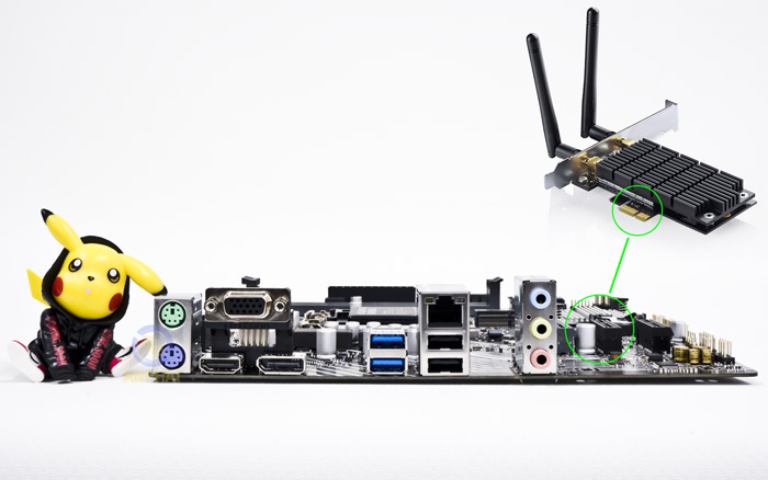 Bộ Chuyển Đổi Tplink Wi-Fi Băng Tần Kép PCI Express AC1300 Archer T6E