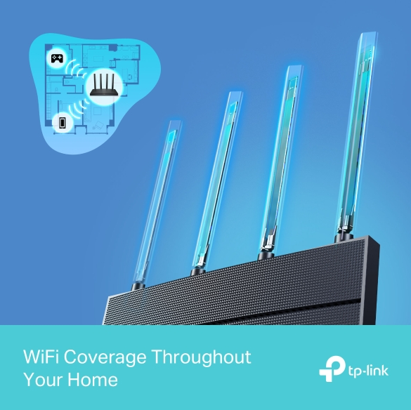 Bộ Định Tuyến TP-Link Archer AX12 AX1500 Wi-Fi 6 Router