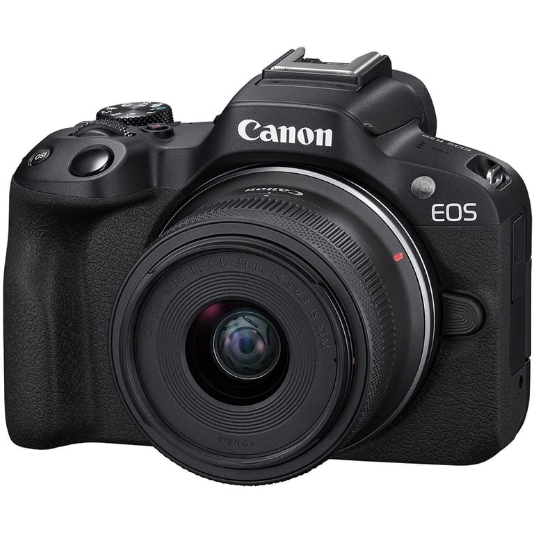 Máy ảnh Canon EOS R50 (Kit RF-S18-45mm F4.5-6.3 IS STM Đen)