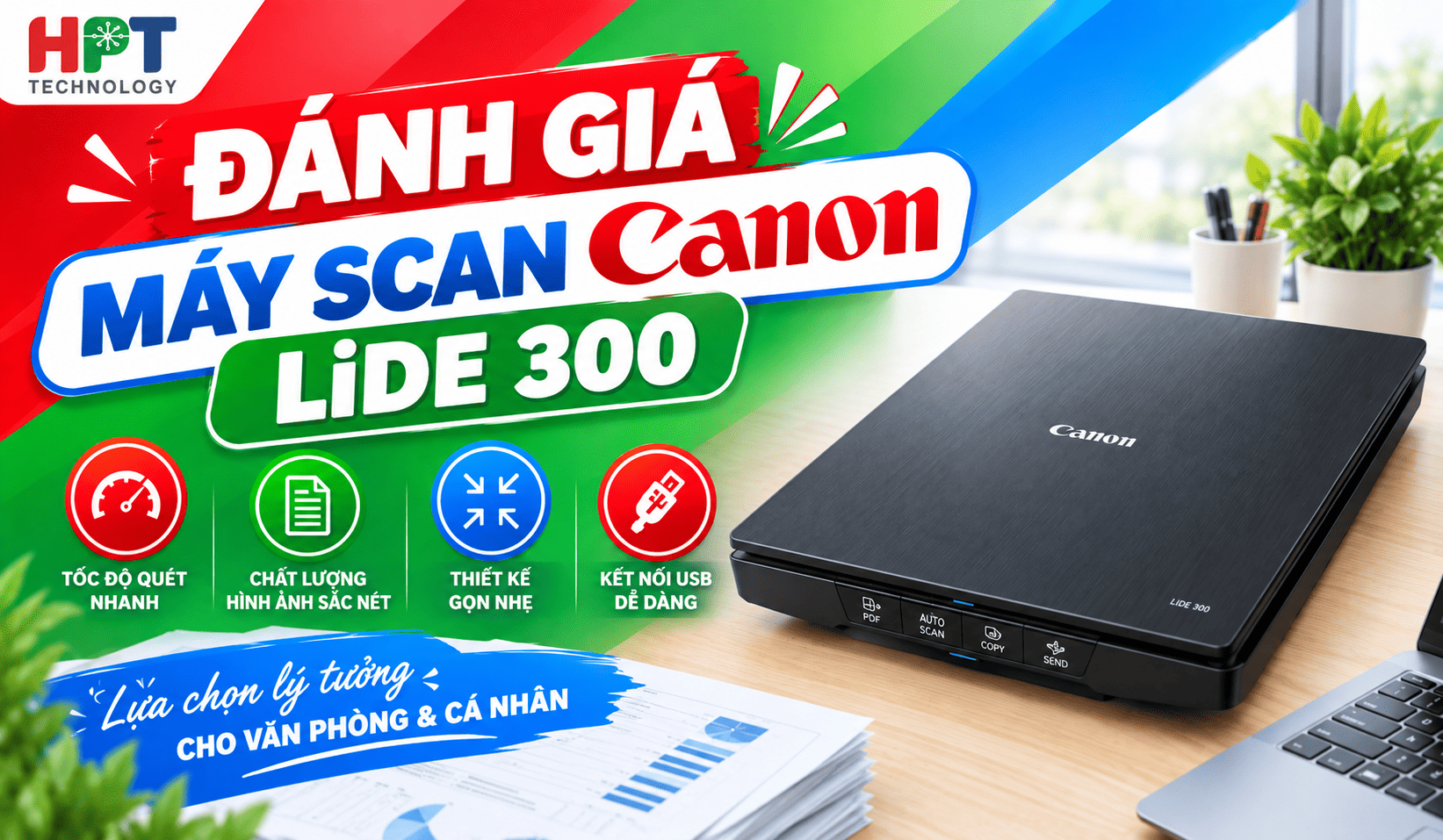 Đánh giá canon lide 300