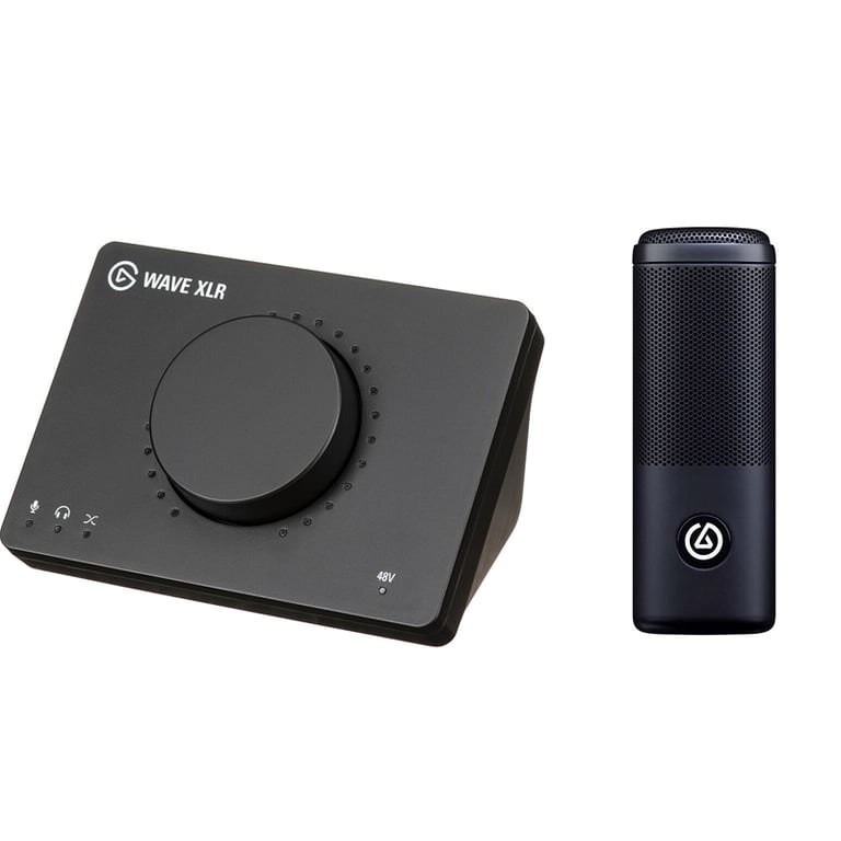Microphone Elgato Wave DX + Elgato Wave XLR