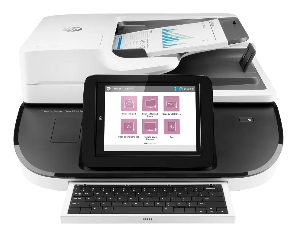 Máy scan HP Digital Sender Flow 8500 fn2