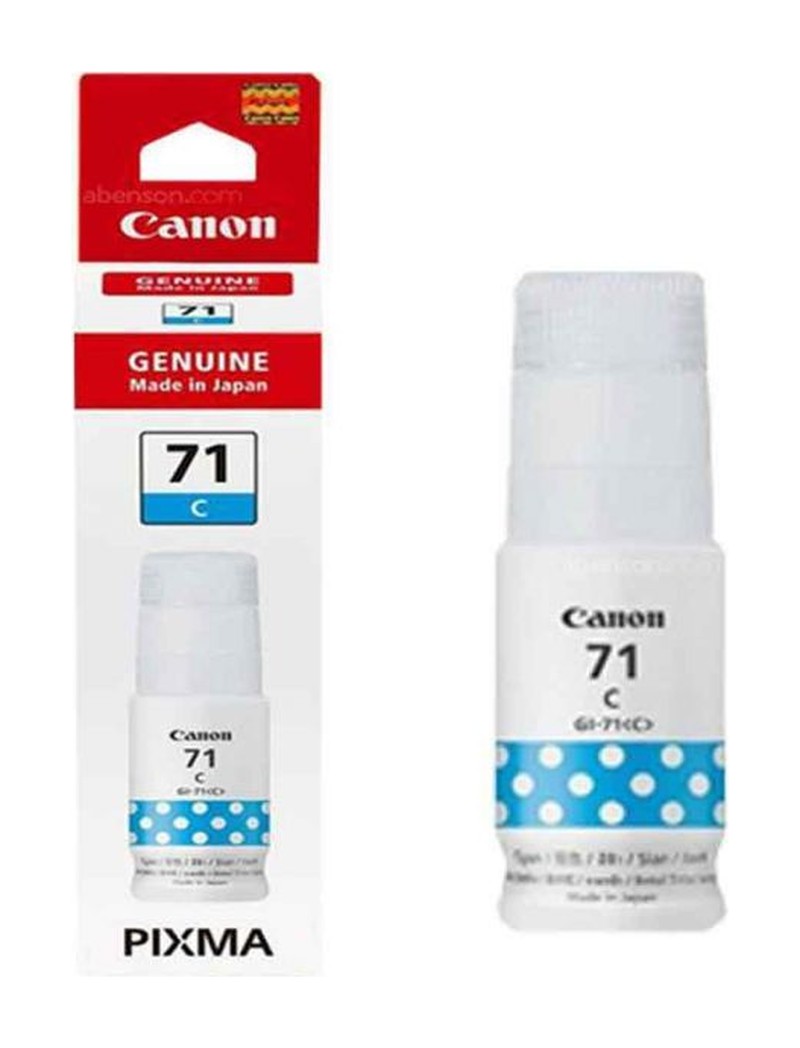 Mực hộp máy in phun Canon GI-71 C (chính hãng)