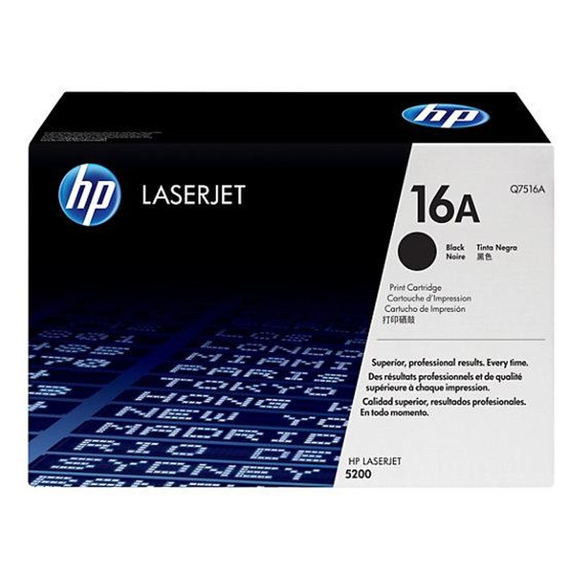 Mực in HP LaserJet 5200 Black Print Cartridge Q7516A Đen (chính hãng)