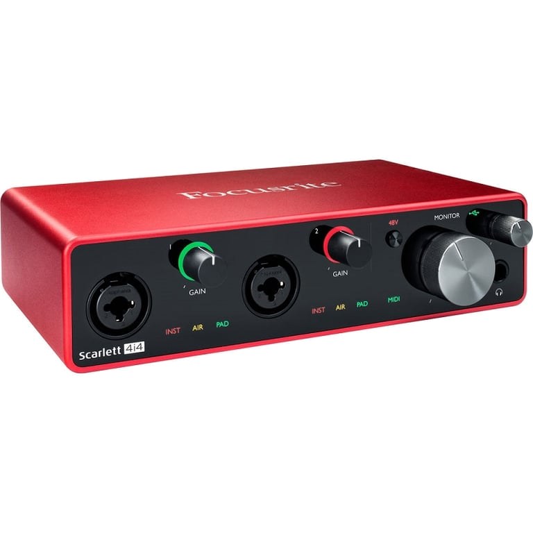 Sound Card âm thanh Focusrite Scarlett 4i4 Gen 3