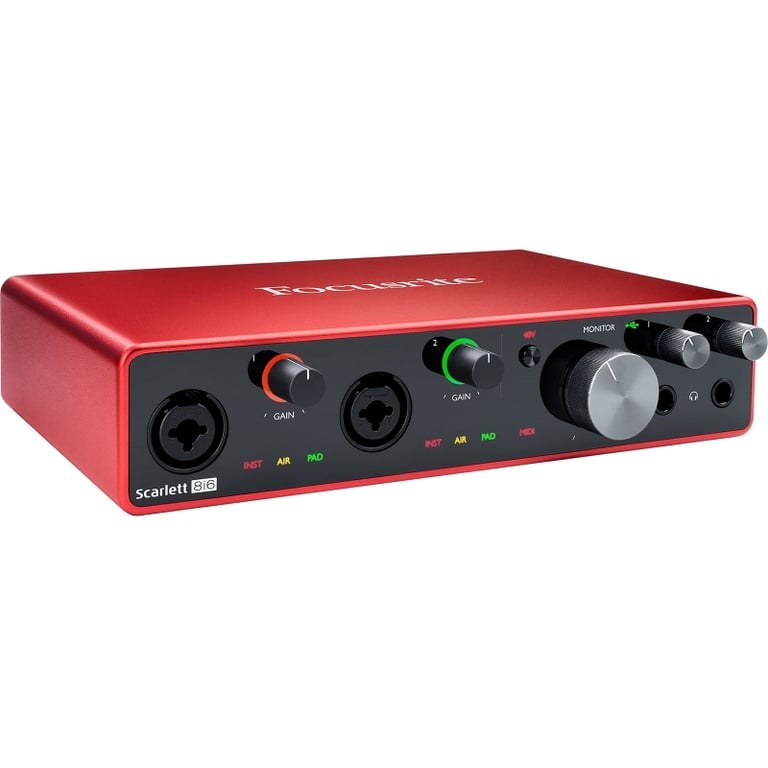 Sound Card âm thanh Focusrite Scarlett 8i6 Gen 3
