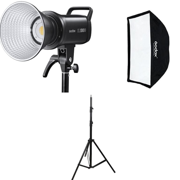 Bộ kit 1 đèn led quay phim Godox SL100D