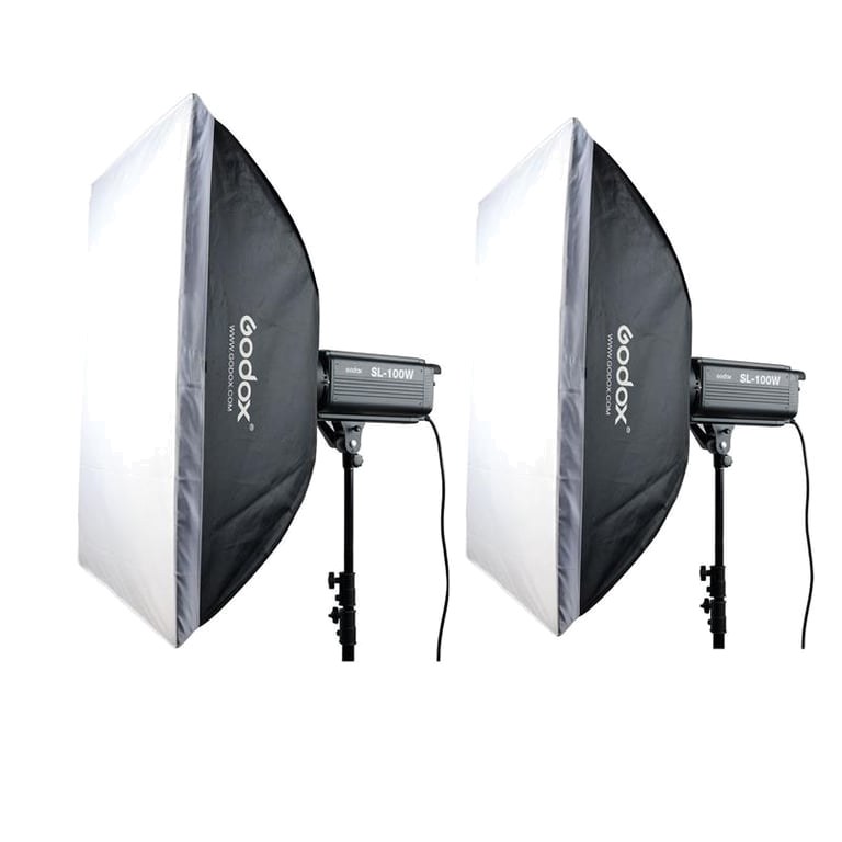 Bộ kit 2 đèn led Continuous Light Godox SL100D