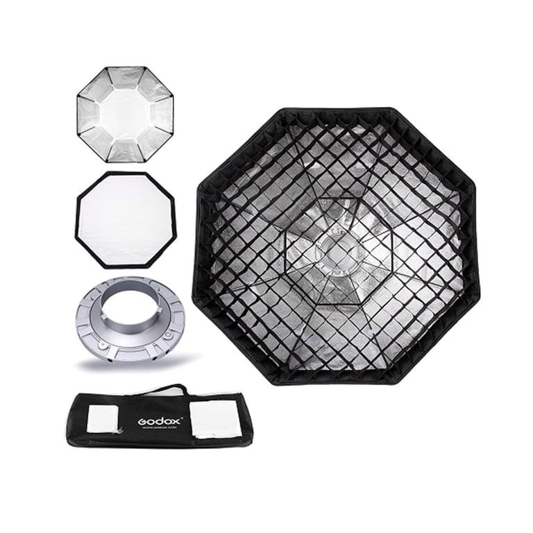 Softbox Godox bát giác 140cm (Có lưới)