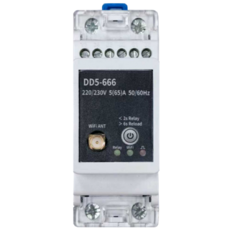 Bộ ghi dữ liệu Wi-Fi/BLE cho hệ thống điện mặt trời Hi-Flying DD5-666-XX