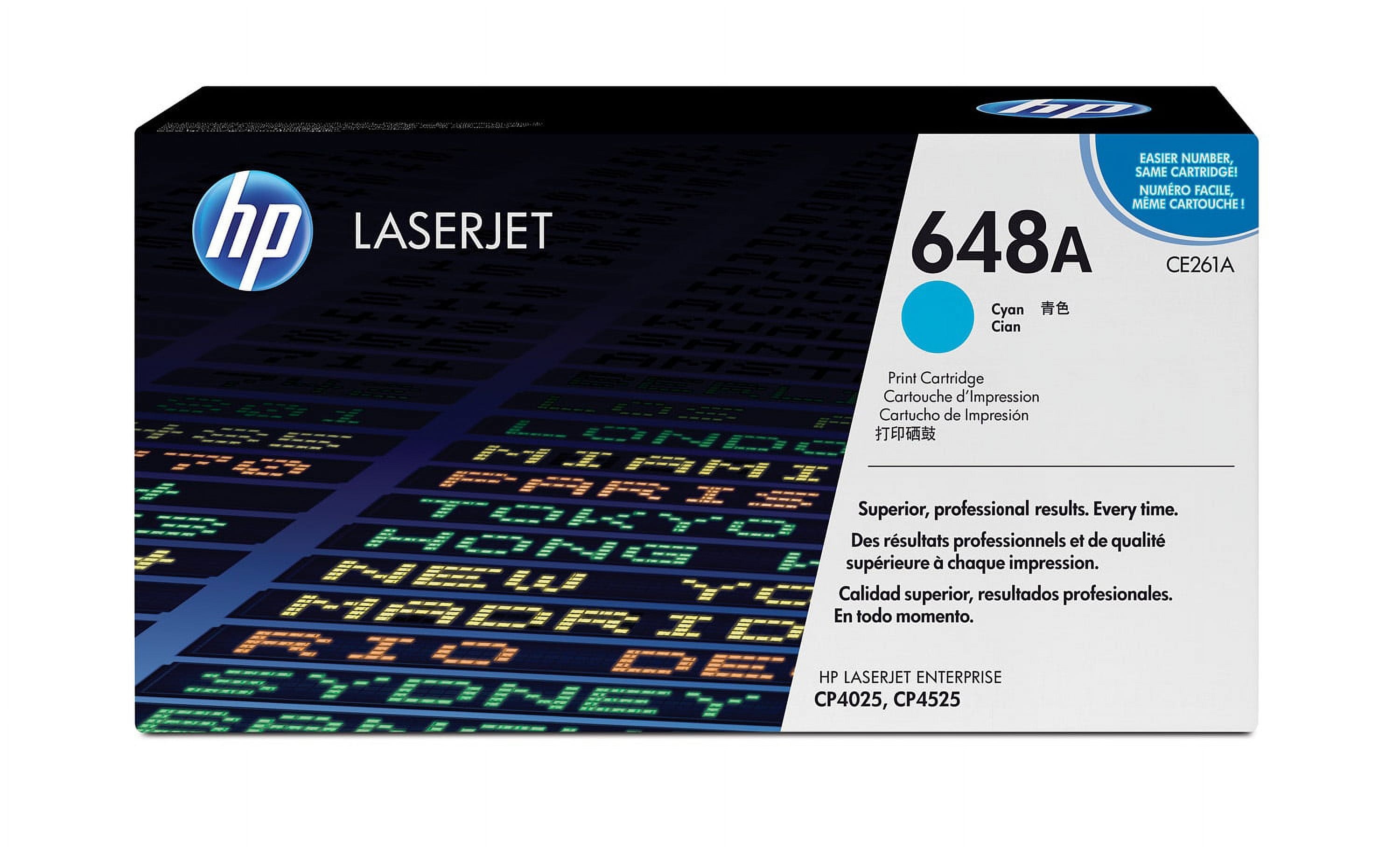 Hộp mực in HP Laser 648A Cyan Crtg (chính hãng)