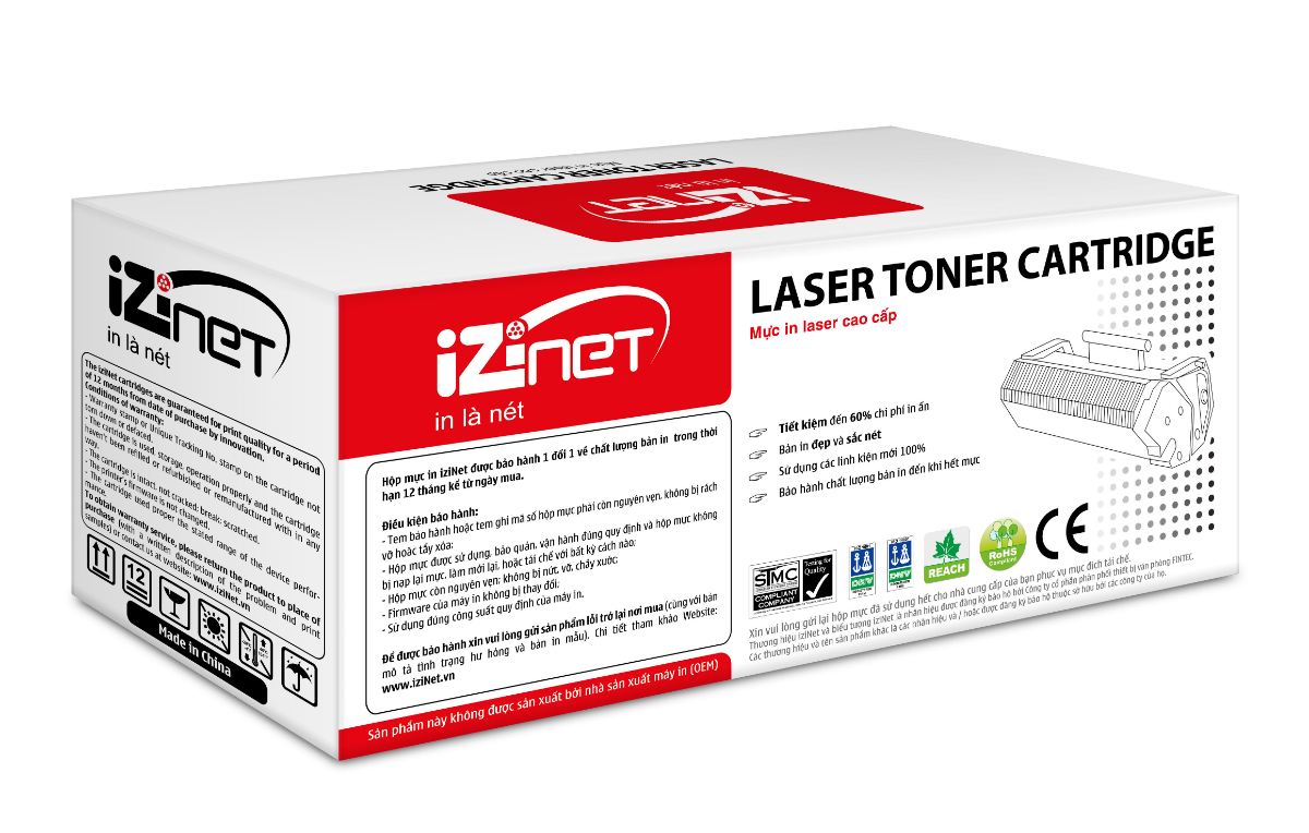 Hộp mực in Laser iziNet 045C