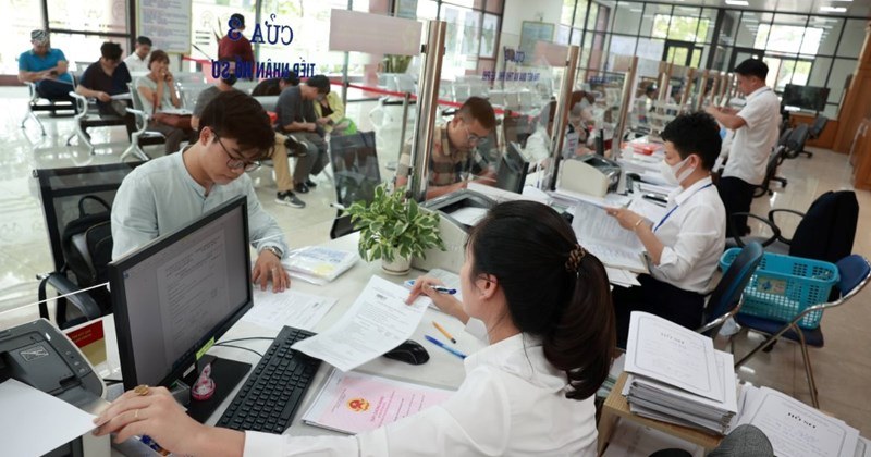 Xử lý hồ sơ, tài liệu tại bộ phận một cửa