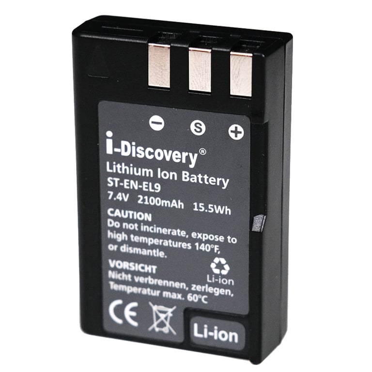 Pin i-Discovery EN-EL9 cho Nikon D40, D40X, D60, D3000, D5000