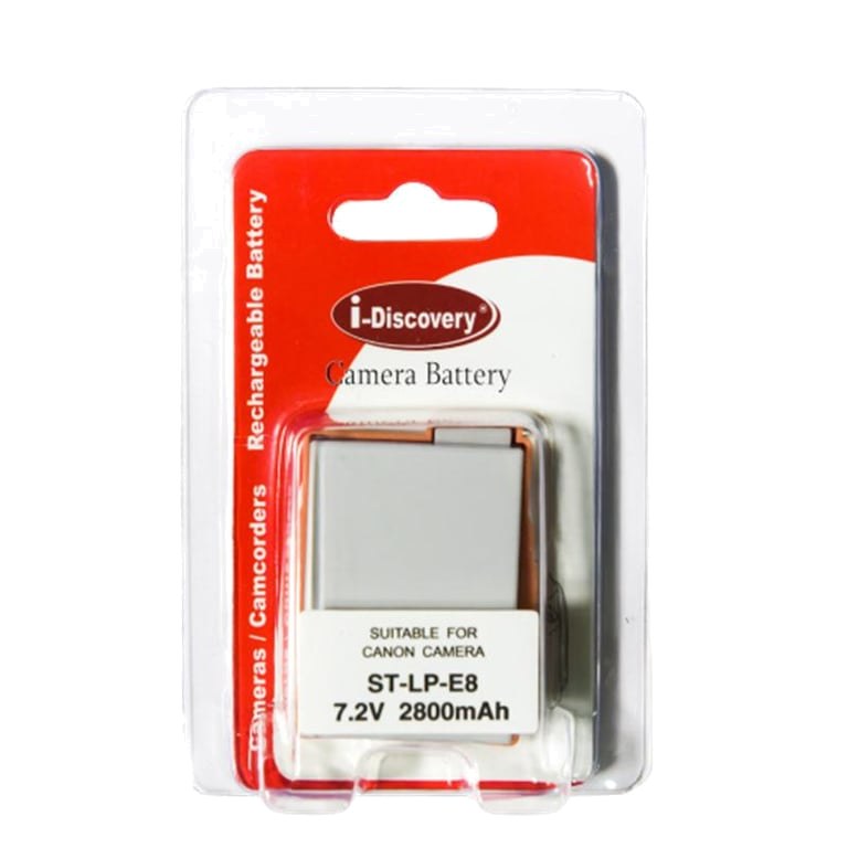 Pin i-Discovery LP-E8 cho Canon 550D, 600D, 650D, 700D